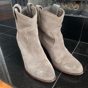 Frye Suede Ankle Bootie